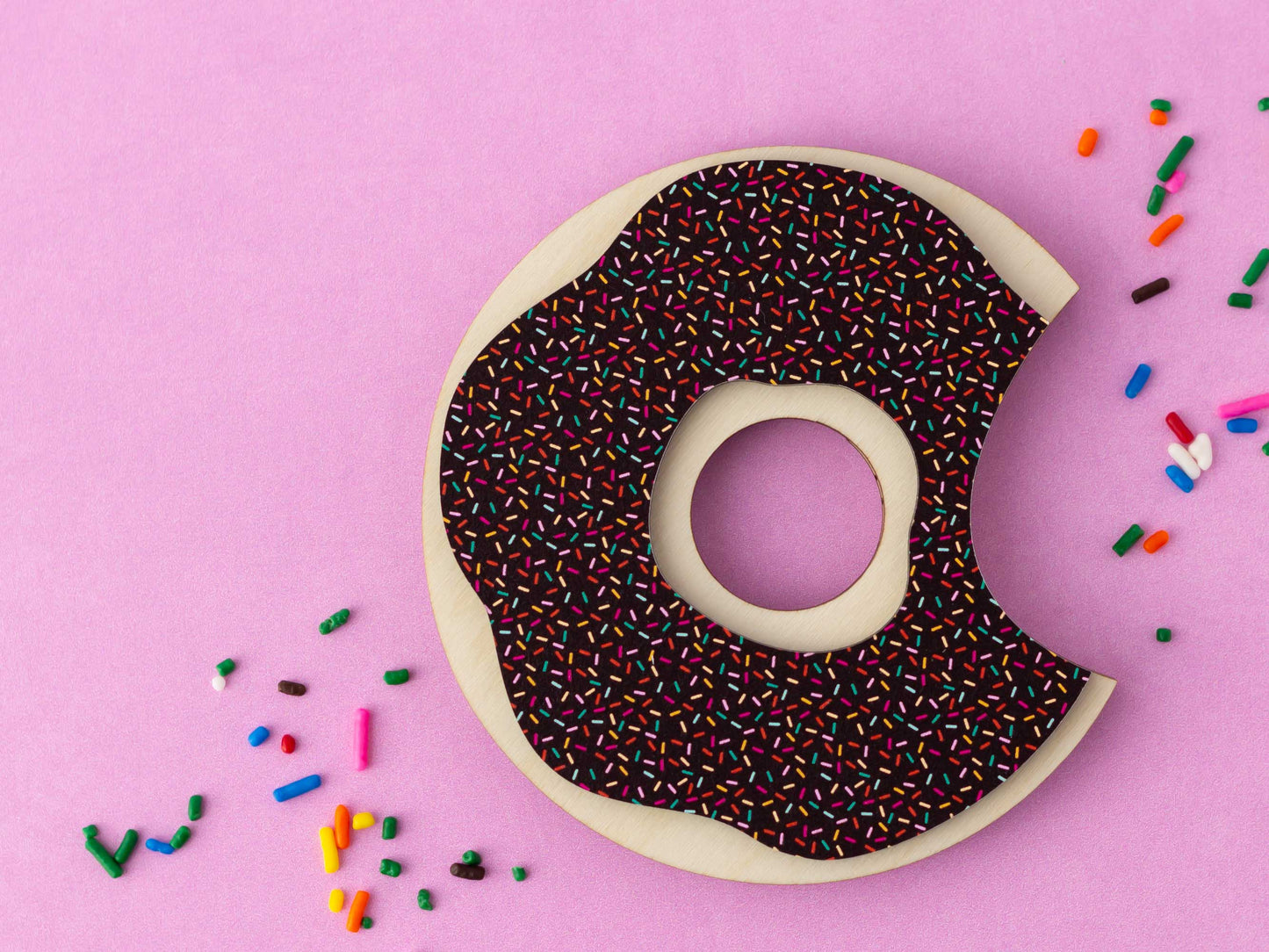 Donut gift card holder