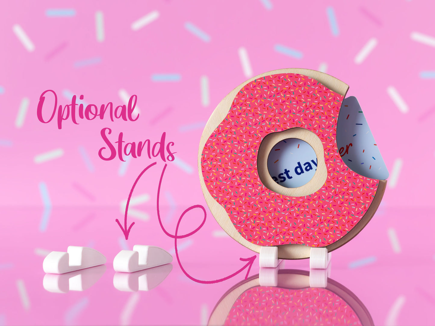 Donut gift card holder