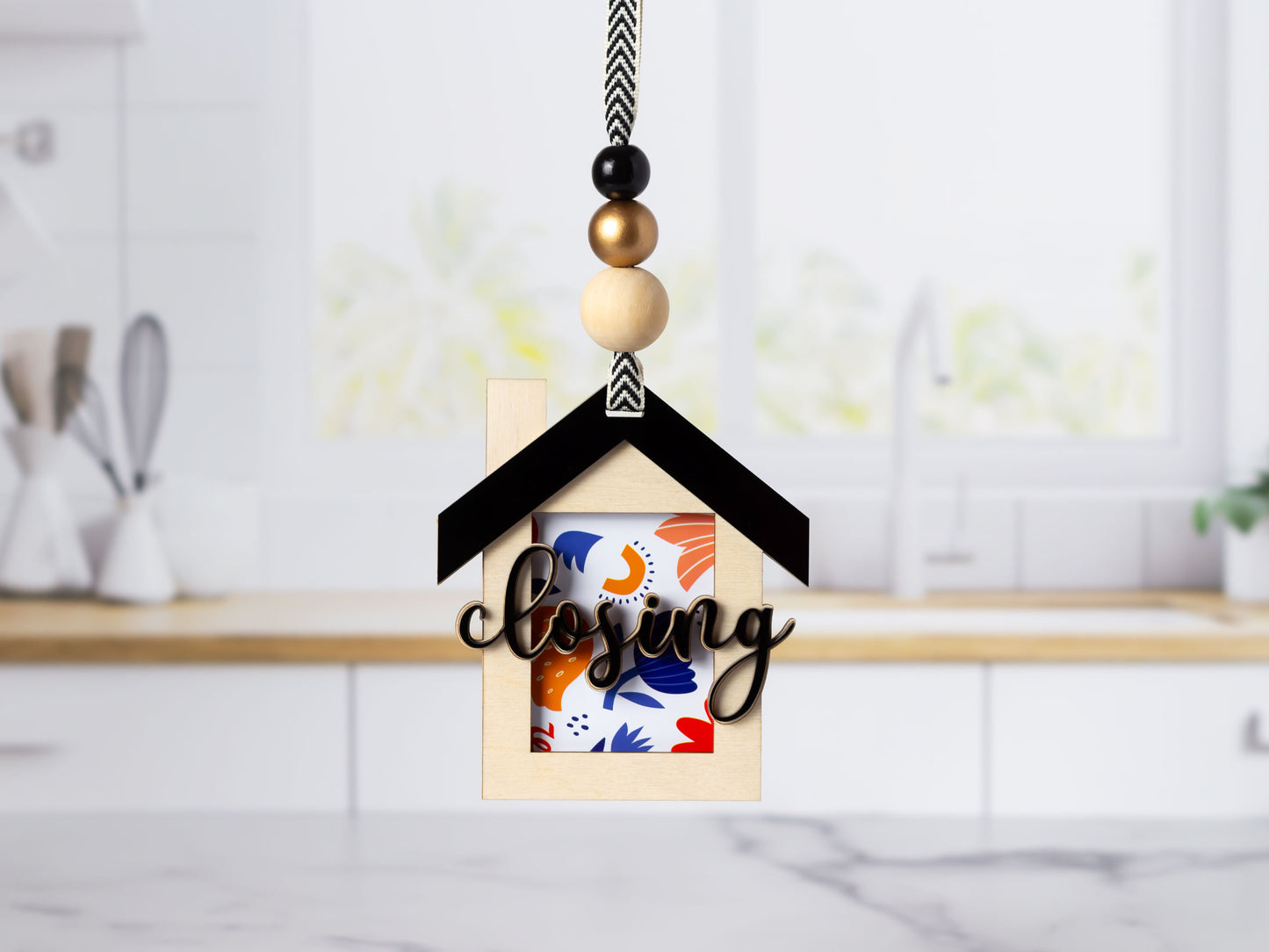 Realtor closing gift card holder