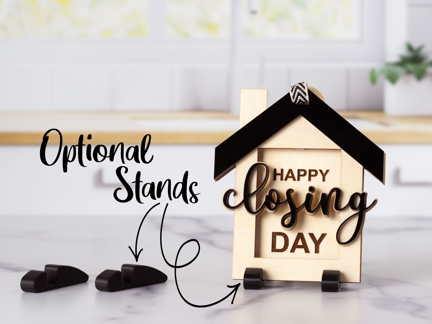 Realtor closing gift card holder