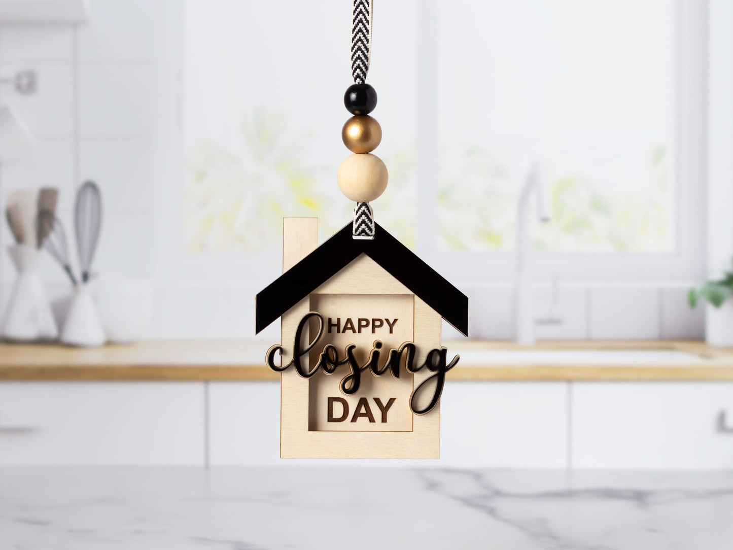 Realtor closing gift card holder