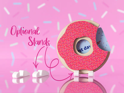 Donut gift card holder